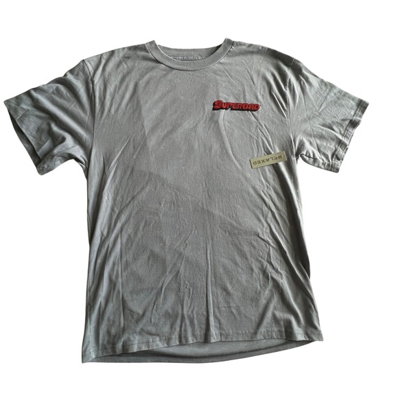 Superbad Movie Graphic T Shirt Large Seth Rogen Comedy Tee Funny Police Posers - Picture 2 of 7